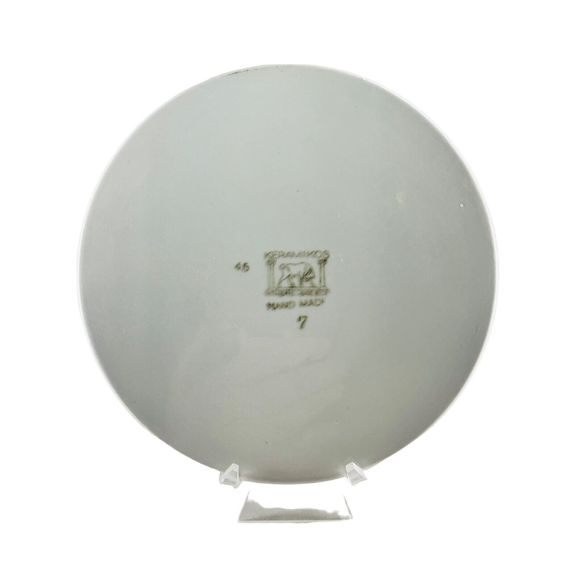 Keramikos Athens Greece Stag Handmade Wall Decor 6" Plate Vintage Display Decor - Picture 3 of 10